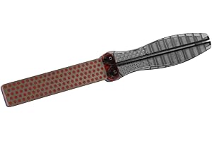 DMT (DIAMOND MACHINING TECHNOLOGY) DMT FWFC DuoSharp Double-Sided Diamond Sharpening Stone for Knives and More, 8-Inch, Fine/Coarse, White