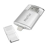 iPhone Flash Drive 64GB USB 3.0 Adapter with Lightning Connector for iPad iOS PC, HooToo External Storage Memory Expansion Stick, iMemomate