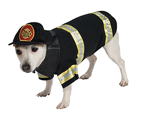 UHC Firefighter Outfit Funny Theme Fancy Dress Halloween Pet Dog Costume