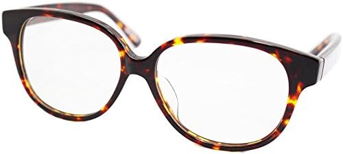 Eight Tokyo (Japan Import) ST710-2 Men's UV Cut Handmade Clear Lens Wellington Sunglasses Amber