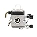 HIPA Carburetor + Spark Plug + Fuel Filter + Air Filter + Primer Bulb for STIHL FS38 FS45 FS45C FS45L FS46 FS46C FS55 FS55C FS55R FS55RC KM55 HL45 String Trimmer
