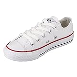Converse C/T All Star OX Little Kids Fashion Sneakers White 3q490-2