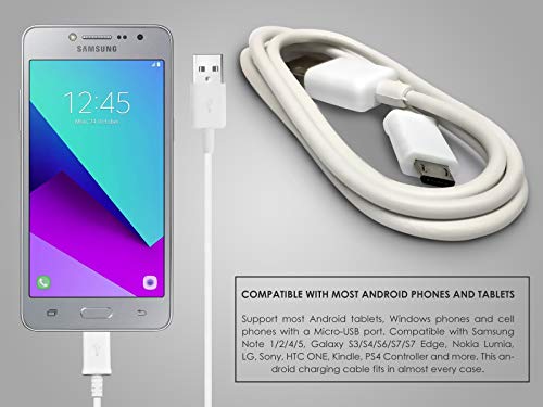 2-Pack RocketBus Replacement USB Data Sync Charger Cable Cord for Barnes & Noble Nook Color HD HD+ eReader Tablet - Thumbnail 3