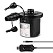 Deeplee USB Air Mattress Pump, Rechargeable Air Pump Quick Fill Electric Air Pump Inflator Deflator Pump for Inflable Boat Inflated Toy,3 Nozzle