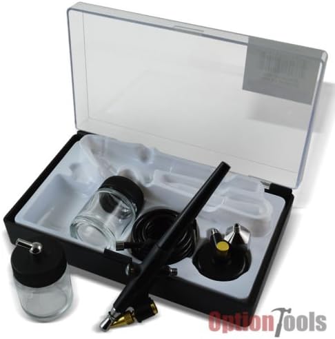 Hobby Mini Airbrush Set Gun Automotive Detail Paint Spray Art Drawing Painting