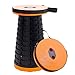 Spofine Folding Stool, Retractable Camping Stool, Portable Camp Stool, Lightweight Travel Chair, Small Foldable Stool, for Camping, Fishing, Hiking Outdoor Activities, Music Festival