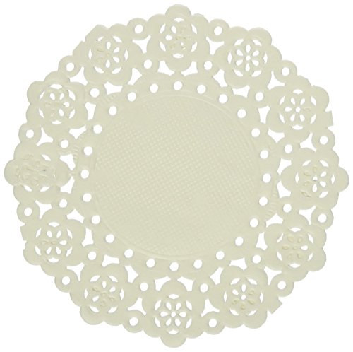 DOODLEBUG Mini Doilies (75 Pack), Lily White