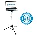 Plixio Adjustable Laptop Projector Stand – Portable Podium Tripod Mount, DJ Mixer Stand Up Desk Computer Stand Tray and Holder (27″ to 48″)thumb 4