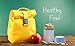 Zell Lunch, Food Jar, Vacuum Insulated Stainless Steel Lunch Thermos, 13.5 Oz, Sky Blue