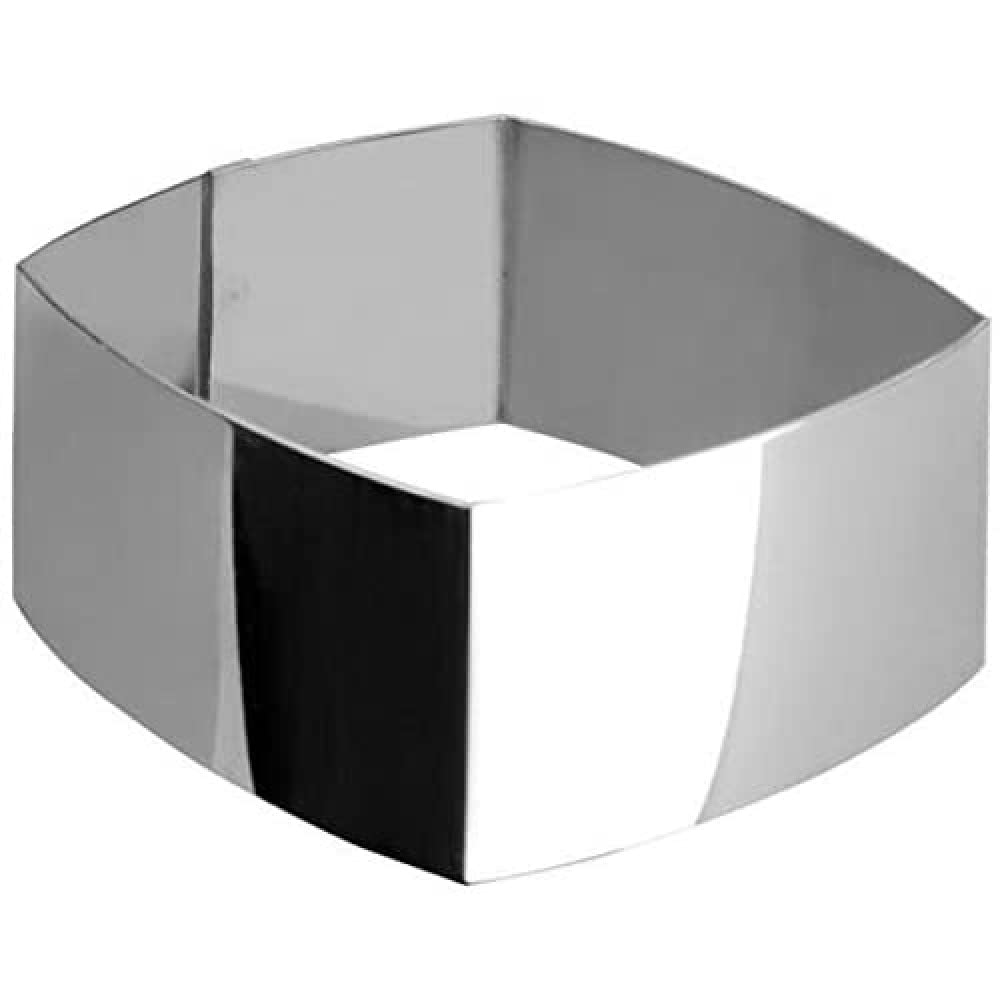 Ibili Clásica - ARO de emplatar bombado, INOX, 10x10x4,5 cm