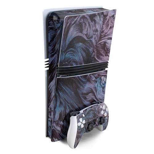 Gaming Skin Compatible with Sony PlayStation 5 PS5 Pro Bundle - Angry Ripple -…