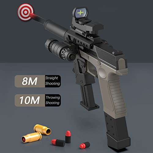 Toy Gun, Guns Toys Realistic Kids with Combo Accessories, Foam Bullet Gun Blaster for Kids Over 14+ Years Old, Outdoor Play (Classic)