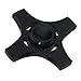Fidget Spinner High Speed Stainless Steel Finger Spinner Bearing Hand spinners fidget Toy for Adults Kids for Relieving Stress Anxiety ADHD Focus Boredom (4 Leaves Black)