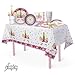 Unicorn Party Supplies Set - Serves 16 - Perfect For Birthday Girls, Baby Showers, and First Birthday Party Favors -Original sleepy Unicorn Party Supply Set by Funky Fledgling
