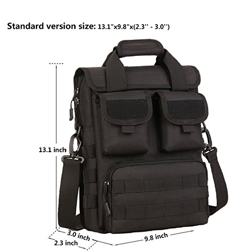 image for DYJ Military Mole Tactical Field Laptop Briefcase Gear Messenger Shoul