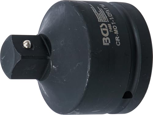 BGS 7468 | Kraft-Steckschlüssel-Adapter | Innenvierkant 38 mm (1-1/2") - Außenvierkant 25 mm (1")
