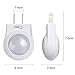 iTimo Led Night Light Plug in Lamp with Dusk to Dawn Sensor for Nursery Soother Hallway Bathroom Restroom Bedroom Bedside, 0.7w, Daytime White, Pack of 4