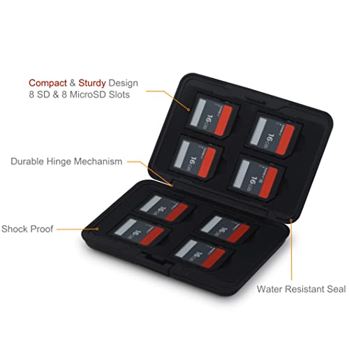 Honsky Aluminum UHSI SD Micro SD SDHC SDXC TF SecureDigital Memory