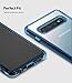 Ringke Fusion Designed for Galaxy S10 Plus Case Crystal PC Back Drop Protective Cover for Galaxy S10 Plus (6.4