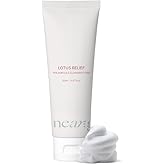 near:garden Lotus Relief PHA Ampoule Cleansing Foam I for All Skin Types, Hyaluronic Acid Face Wash, Facial Cleansing Washes (150ml / 5.07 fl.oz.)