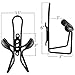 Lumintrail Bike Bottle Holder w/Handlebar Mount Adapter Lightweight Aluminum Alloy Bicycle Water cage (Black)