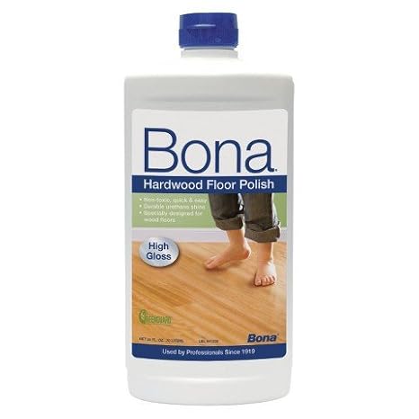 Amazon Com Bona High Gloss Hardwood Floor Polish 24 Oz