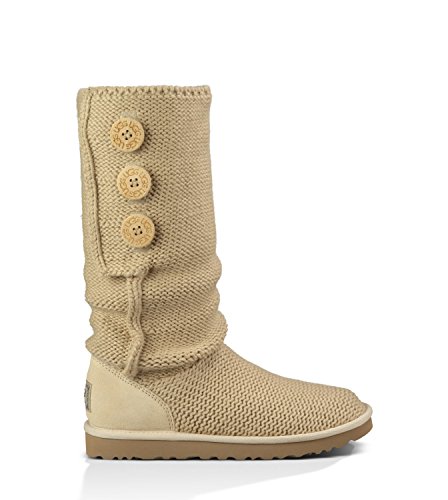 UGG Women's Cardy Pearl Cream Boot 10 B (M)