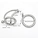 FeiGu Male Stainless Steel Chastity Cage Device 90 (45mm Ring)
