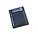 SERMAN BRANDS - RFID Blocking Leather Slim Wallet, Minimalist Front Pocket Wallets For Men Credit Card Holder Made From Genuine Carbon Fiber