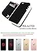 [2pc] Phone Card Wallet - Ultra-Slim Self Adhesive Double Secure RFID-Blocking Phone Pocket,Credit Card Holder Sleeves Phone Wallet Sticker for All Smartphones (Black)