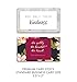 Focus and Zeal Affirmation Cards, 30 Cards with Positive Quotes and Encouragement, Made in USA