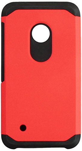 MyBat Asmyna NOKIA Lumia 530 Astronoot Phone Protector Cover - Retail Packaging - Black/Red