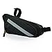 Lumintrail Bicycle Strap-On Bike Saddle Bag, Cycling Seat Bag, Under Seat Pack Medium or Large (Large)