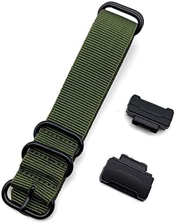 Nylon Zulu Watch Band Strap with Quick Release Pins Replacement Wrist Band Choice Color for G-Shock DW-5600 DW-6900 G-5700 GA-100/110 GDF-100 GL-7200 DW-9052 GW-M5610 G-8900