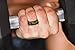 Mens Silicone Wedding Ring - 4 Rings Pack - Ultra Premium Quality Bands for Active Men - Black Grey Blue Green Camo (9)