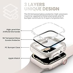 [3Pack] Tensea for Apple Watch Screen Protector