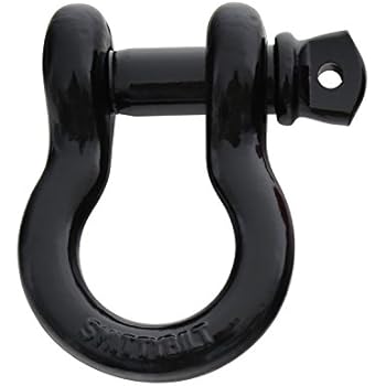 Smittybilt 13047B D-Ring Shackle 3/4