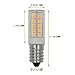 Reelco Mini E12 LED Light Bulbs 5Watt C7 Bulbs Warm White 3000K 120V Candelabra Bulb 40Watt Incandescent Bulbs Equivalent（2-Pack