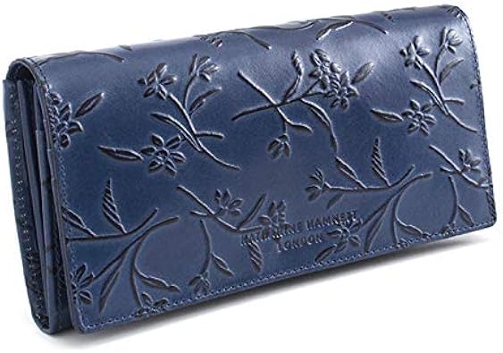 Amazon アウトレット品 訳あり キャサリンハムネット 財布 長財布 紺 Katharine Hamnett London Khp337 30 B レディース 婦人 財布