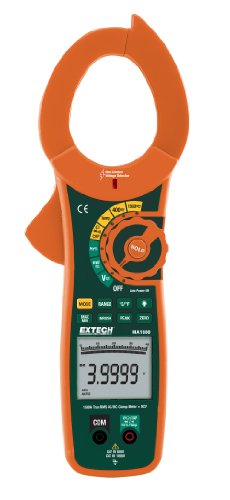 Extech MA1500 True RMS 1500A AC/DC Clamp Meter and NCV