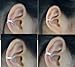 86) No Piercing Simple Three Line Non Pierced Ear Cuff