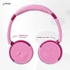 Pebble-Gear-Childrens-Headphones-Pink-Stereo-Kids-Headphones-35-mm-Jack-Cable-85-dB-Volume-Limiter-Adjustable-and-Foldable-Headset-Washable-Ear-Cups-Music-Sharing-Function-3D-Design Pebble Gear Children's Headphones Pink - Stereo Kids Headphones, 3.5 mm Jack Cable, 85 dB Volume Limiter, Adjustable and…