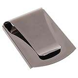 Storus Men's Stainless Steel Smart Money Clip (Gunmetal)