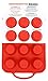 Metal Frame Premium Silicone Muffin Pan / Tin Cupcake Mold by Daisy's Dream - 12-Cup Silicone Pan / Baking Tray - Easy To Use - Simple To Clean