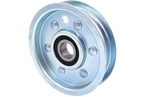 PHOENIX MFG. Phoenix Flat Idler Pulley Wheel - 3 1/4in. Dia, 3/4in. Wide
