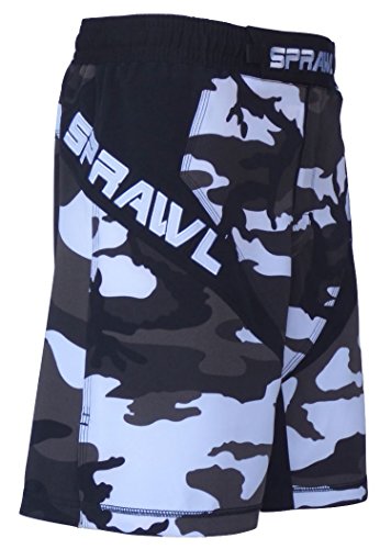 Sprawl MMA Fusion 3 Series Fight Shorts - urban Camo - 34