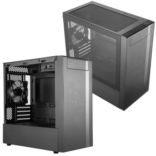 Cooler Master MasterBox NR400 MicroATX Tower with Front Mesh