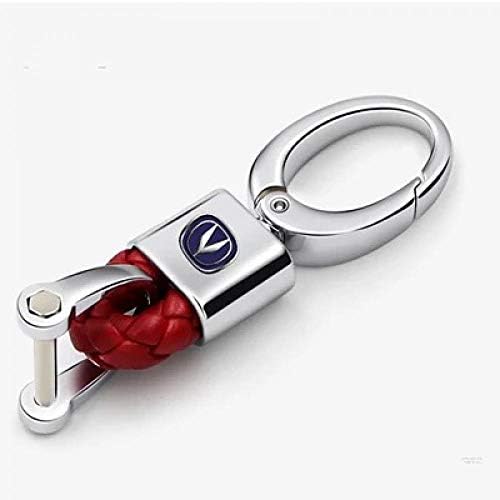 Car Accessories for Changan CS75 CS55 CS35 CS95 EADO Alloy Keychain Creative Styling Key Ring Rope Auto Interior Products Red