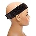 Lace wig grip No-slip Comfort Velvet Adjustable Wig Grip Band Flexible Scarf Hair Headband For Lace Wigs and Frontals (brown)