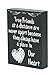 JennyGems True Friends Are Never Apart Sign - Heartfelt Friendship Gift for Long Distance Friends, Going Away Present, Wall Decor, Shelf Display, Made in USA